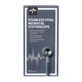 Medline Elite Stainless Steel Neonatal Stethoscopes