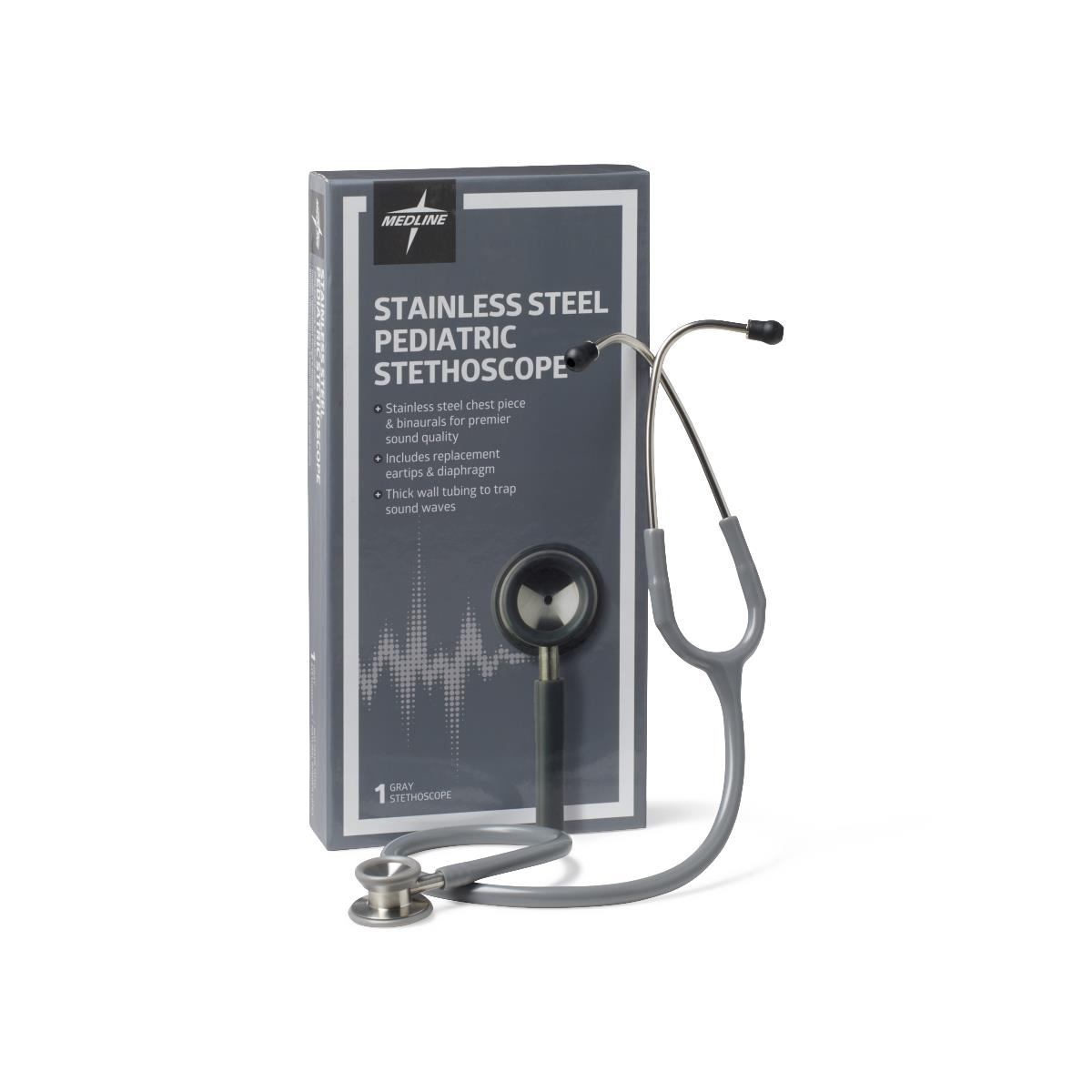 Medline Pediatric Stainless Steel Stethoscopes - BeHope