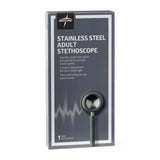Medline Adult Stainless Steel Stethoscopes