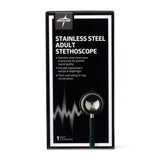 Medline Adult Stainless Steel Stethoscopes