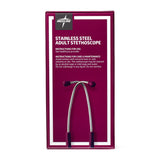 Medline Adult Stainless Steel Stethoscopes