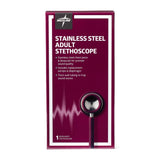 Medline Adult Stainless Steel Stethoscopes
