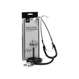 General Exam Stethoscope Medline® Black 1-tube 22 Inch Tube Single Sided Chestpiece