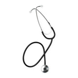 General Exam Stethoscope Medline® Black 1-tube 22 Inch Tube Single Sided Chestpiece