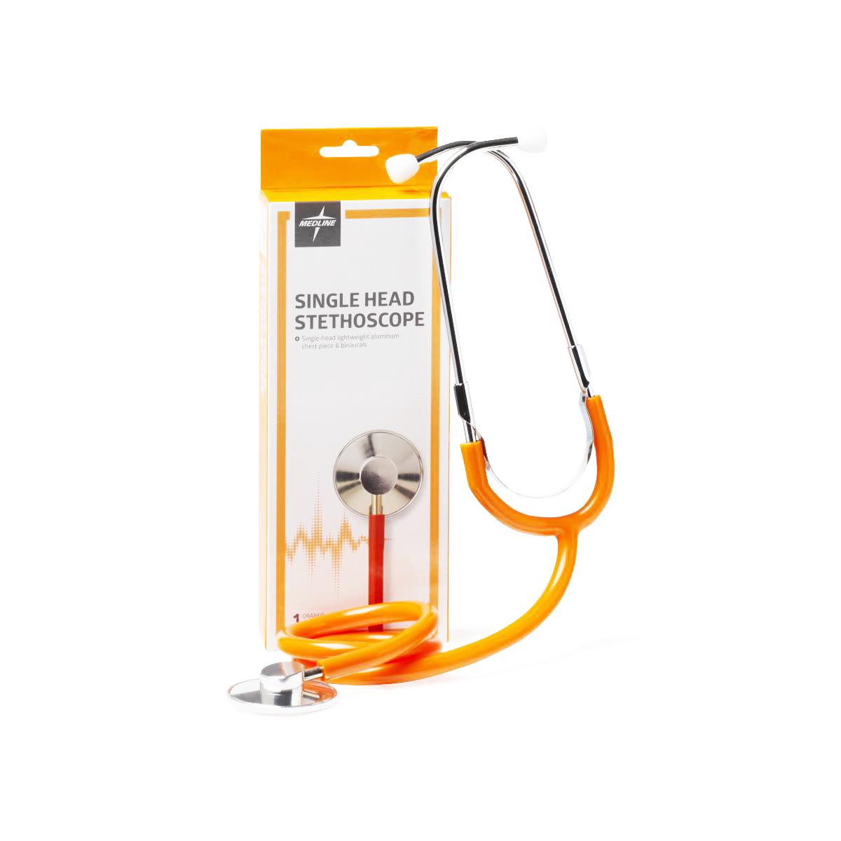 Medline Single-Head Stethoscopes