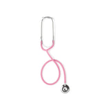 Medline Dual-head Stethoscope, close-up of earpieces, comfortable fit.