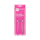 Medline Dual-head Stethoscope, close-up of chest piece, clear sound.