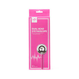 Medline Dual-head Stethoscope, tubing detail, durable and flexible.