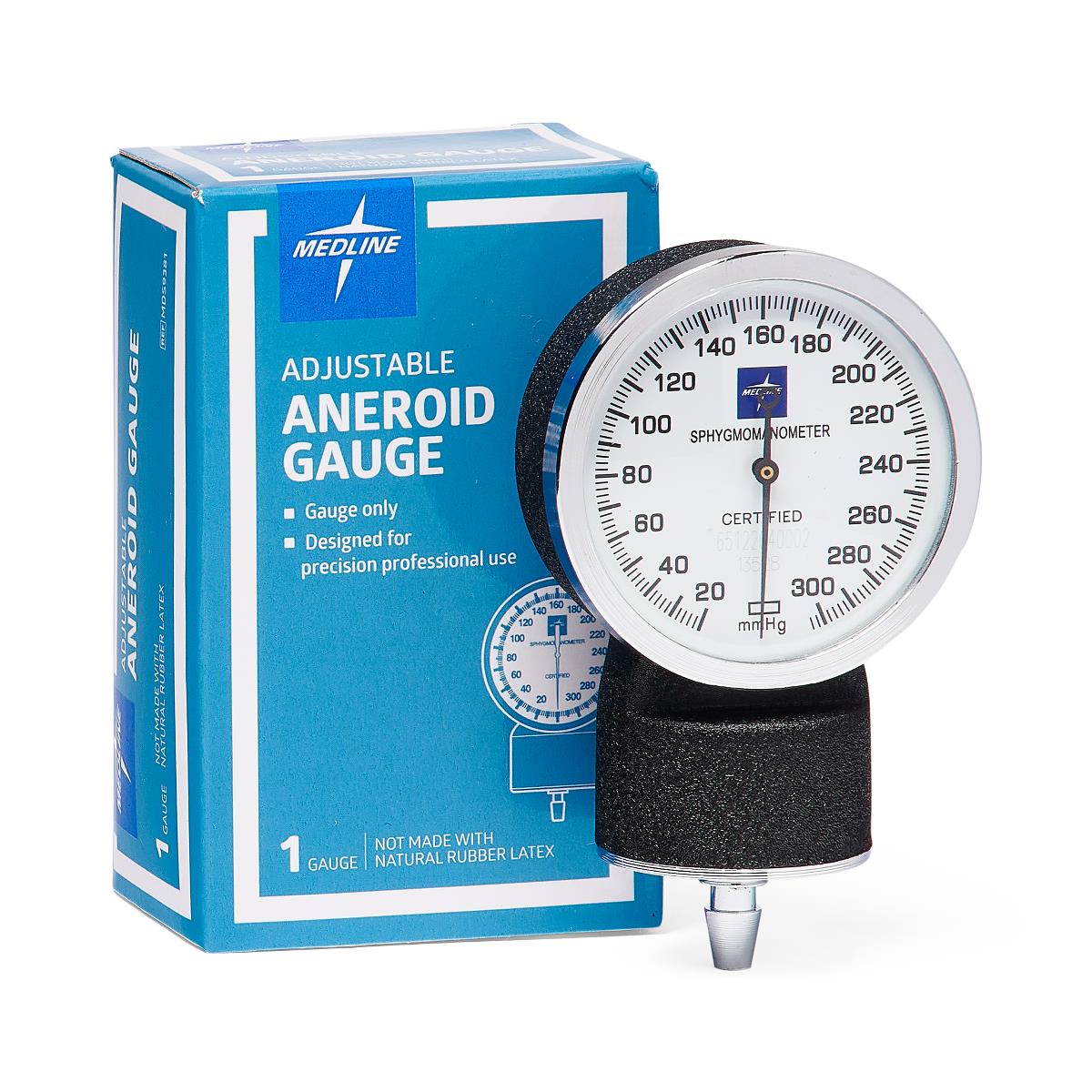 Medline Handheld Aneroid Blood Pressure Gauge