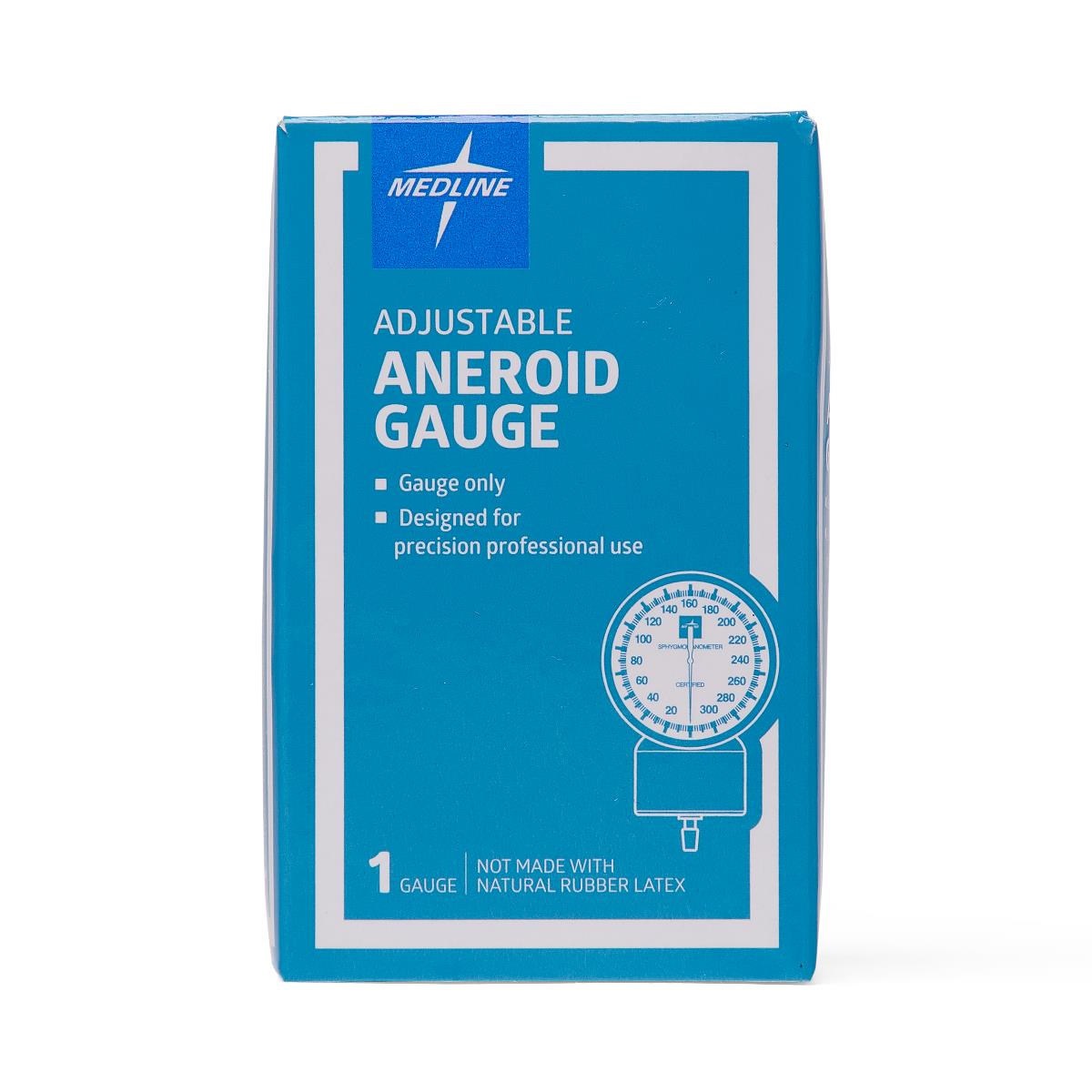 Medline Handheld Aneroid Blood Pressure Gauge
