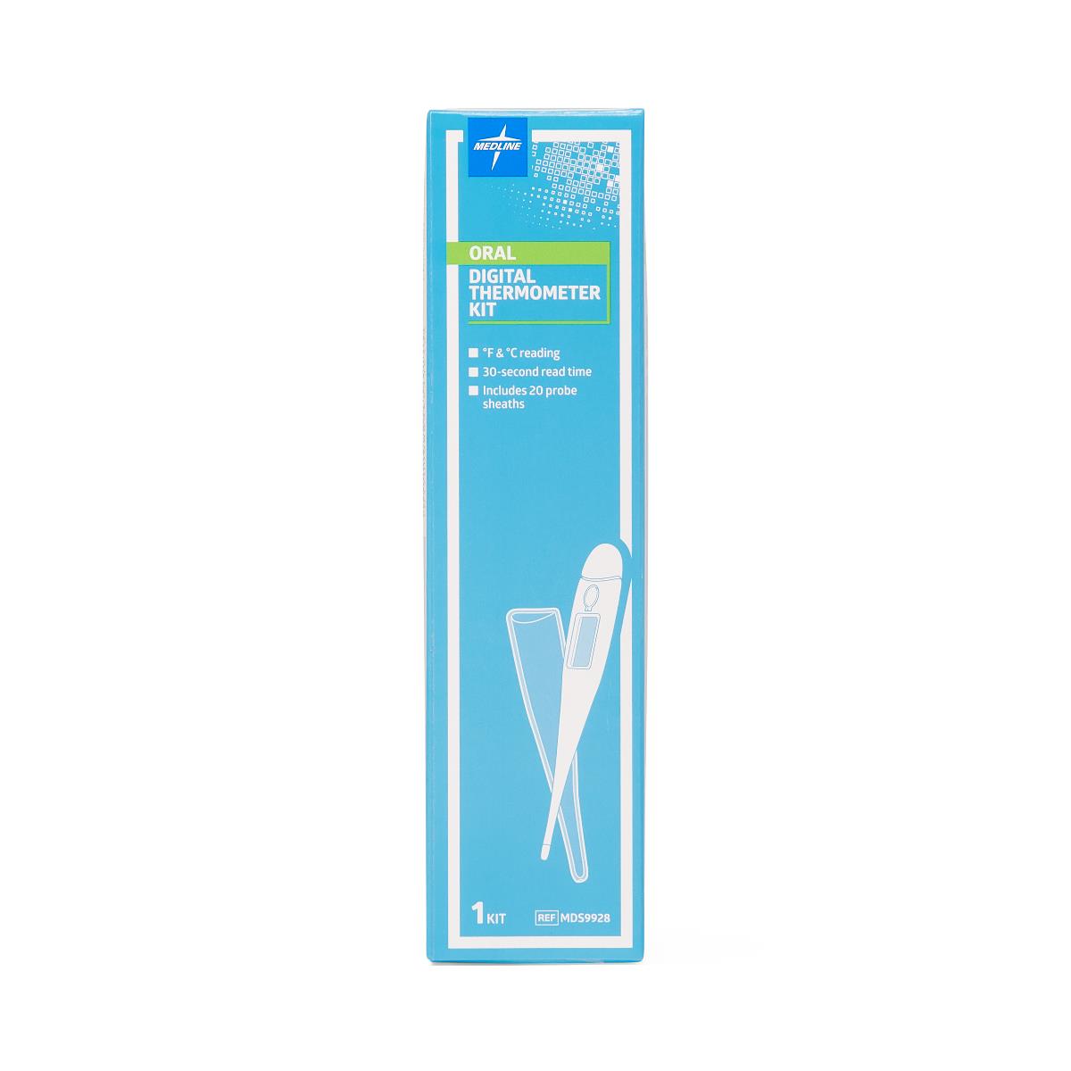 Medline 30-Second Oral Digital Stick Thermometers