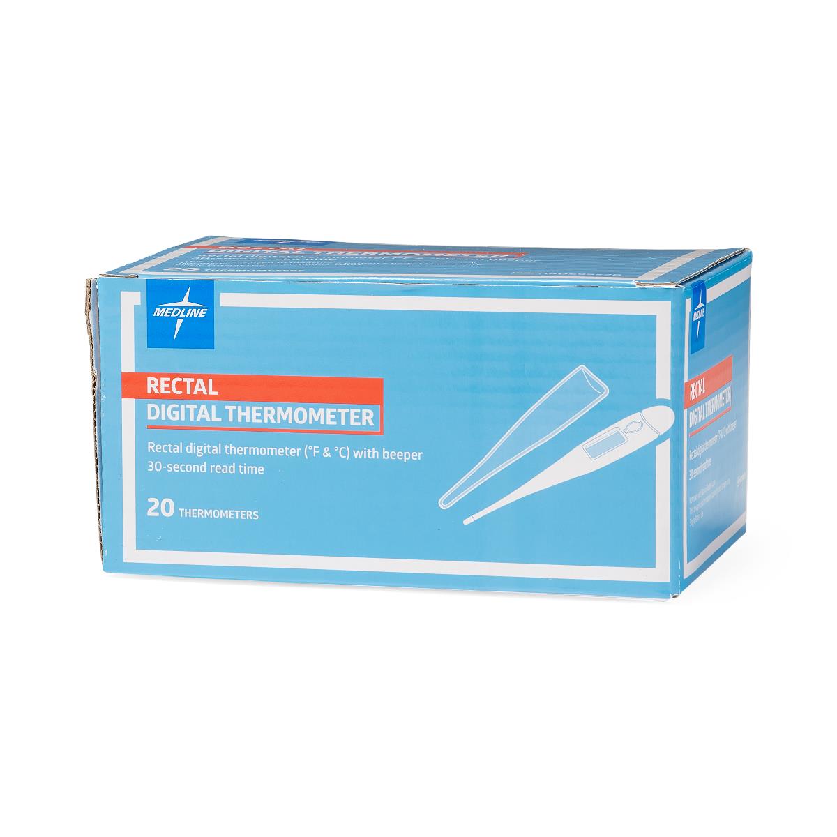 Medline 30-Second Rectal Digital Thermometers