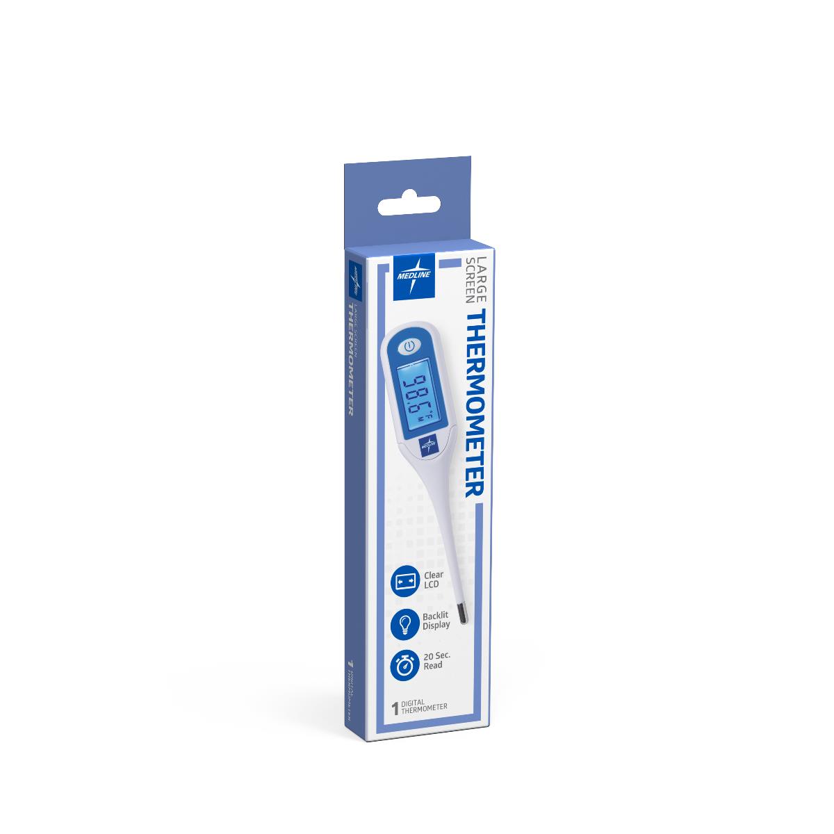 Medline Large Display Digital Thermometers