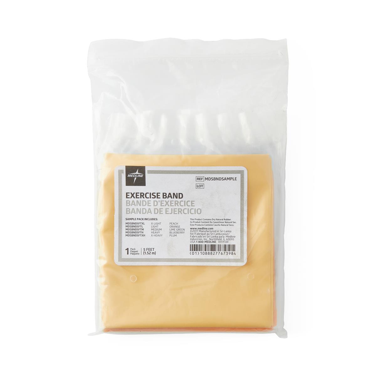 Medline Latex Exercise Bands