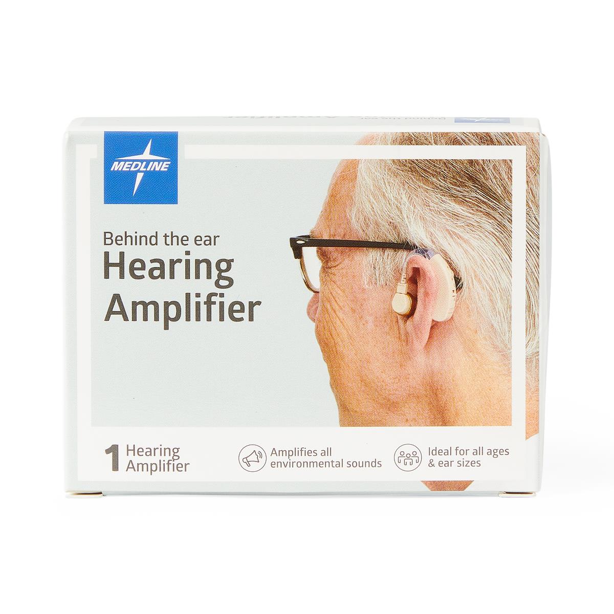 Medline Digital Over-The-Ear Hearing Amplifier
