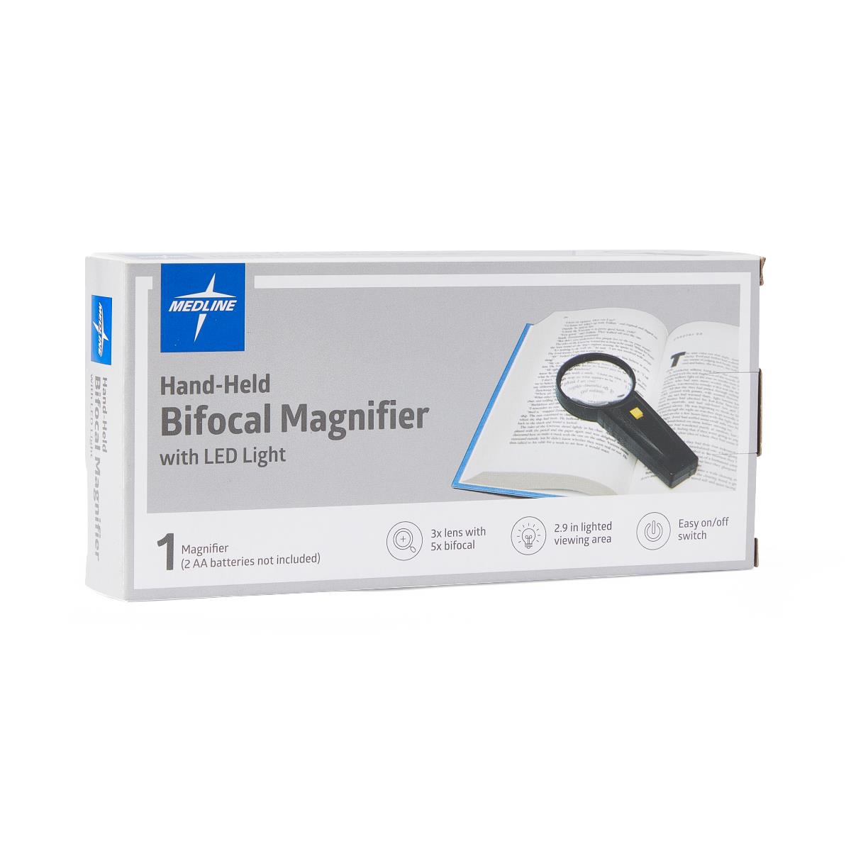 Medline Illuminated Bifocal Magnifiers - BeHope