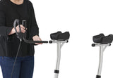 Medline Upright Aluminum Rollator