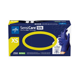 SensiCare Silk Powder-Free Nitrile Exam Gloves with SmartBox Design