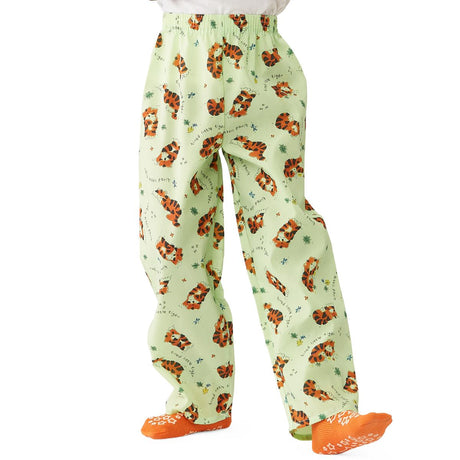 Medline Tired Tiger Pediatric Elastic-Waist Pajama Pants