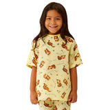 Medline Tired Tiger Snap-Closure Pediatric IV Gowns