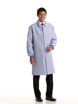 Medline Protective Static- and Fluid-Resistant Barrier Lab Coats