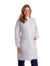 Medline Protective Static- and Fluid-Resistant Barrier Lab Coats