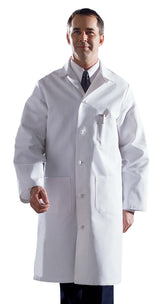 Medline Refine Men's 4-Pocket Full-Length Lab Coats