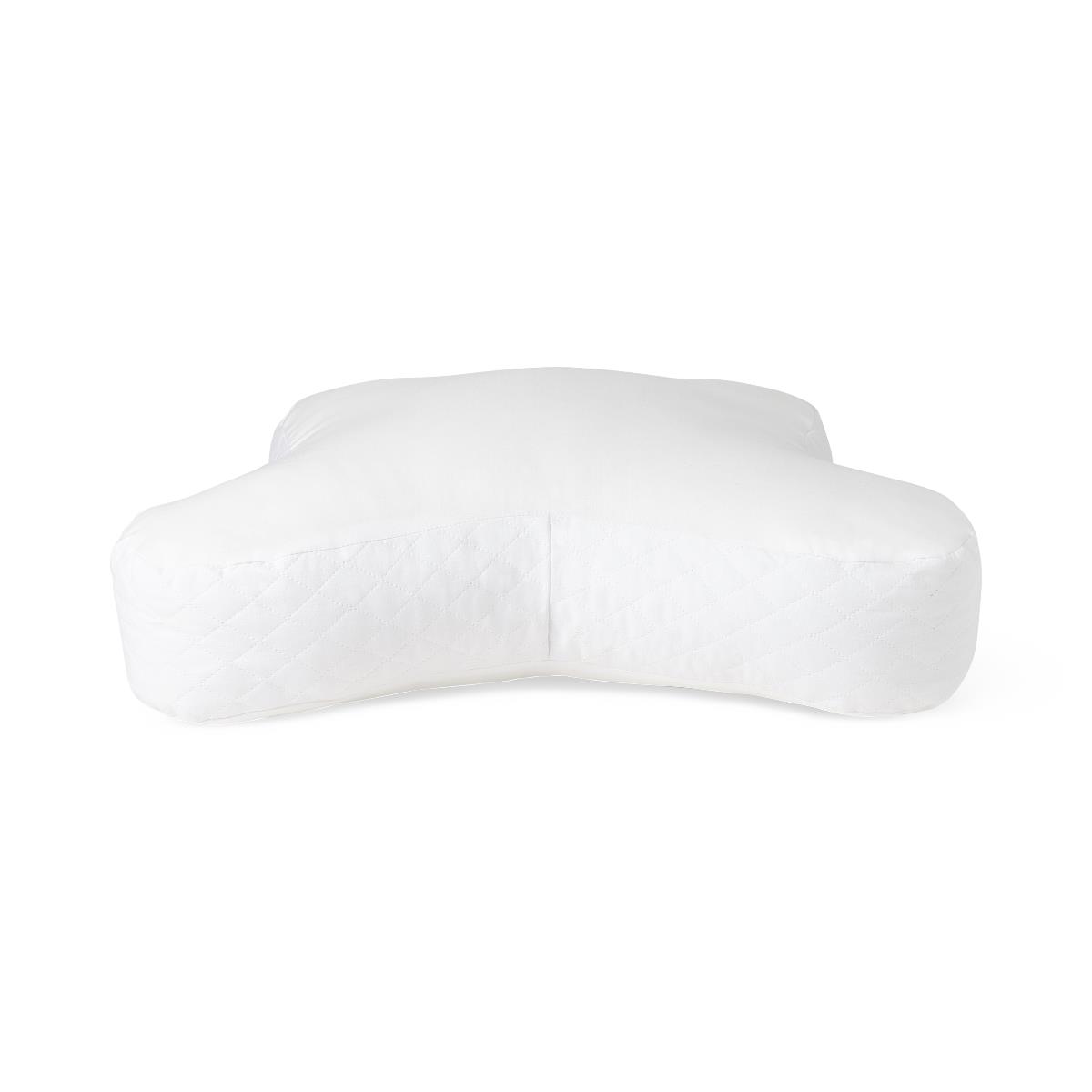 Close-up of Medline CPAP pillow texture and stitching details.