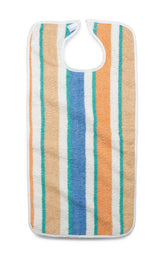 Medline Terry Cloth Striped Clothing Protectors