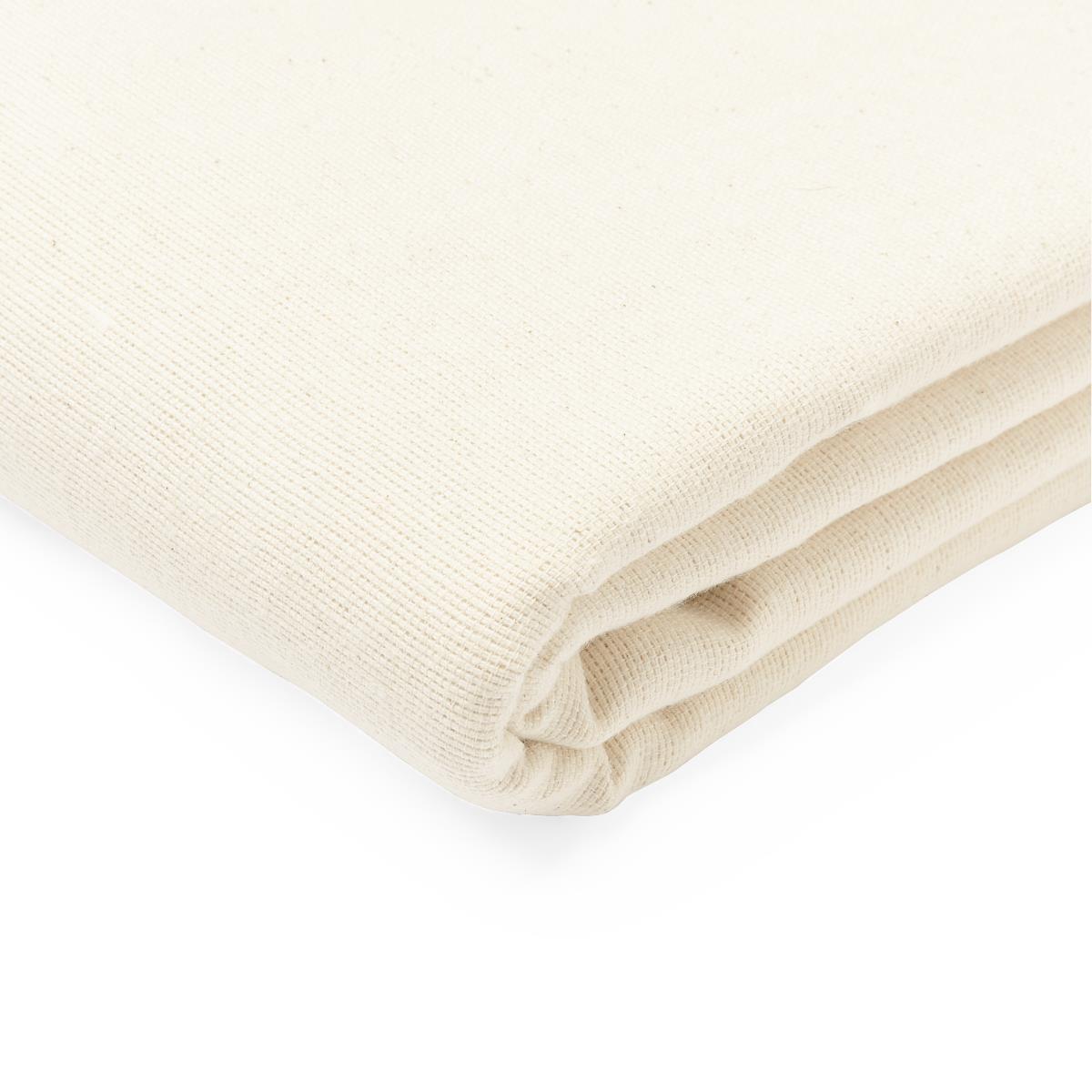 Medline Unbleached Flannel Spread Blankets, Blended