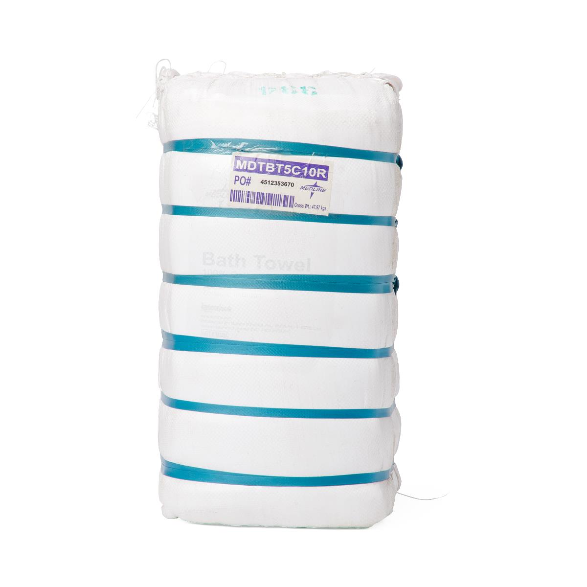 Medline Fine-Spun Bath Towels