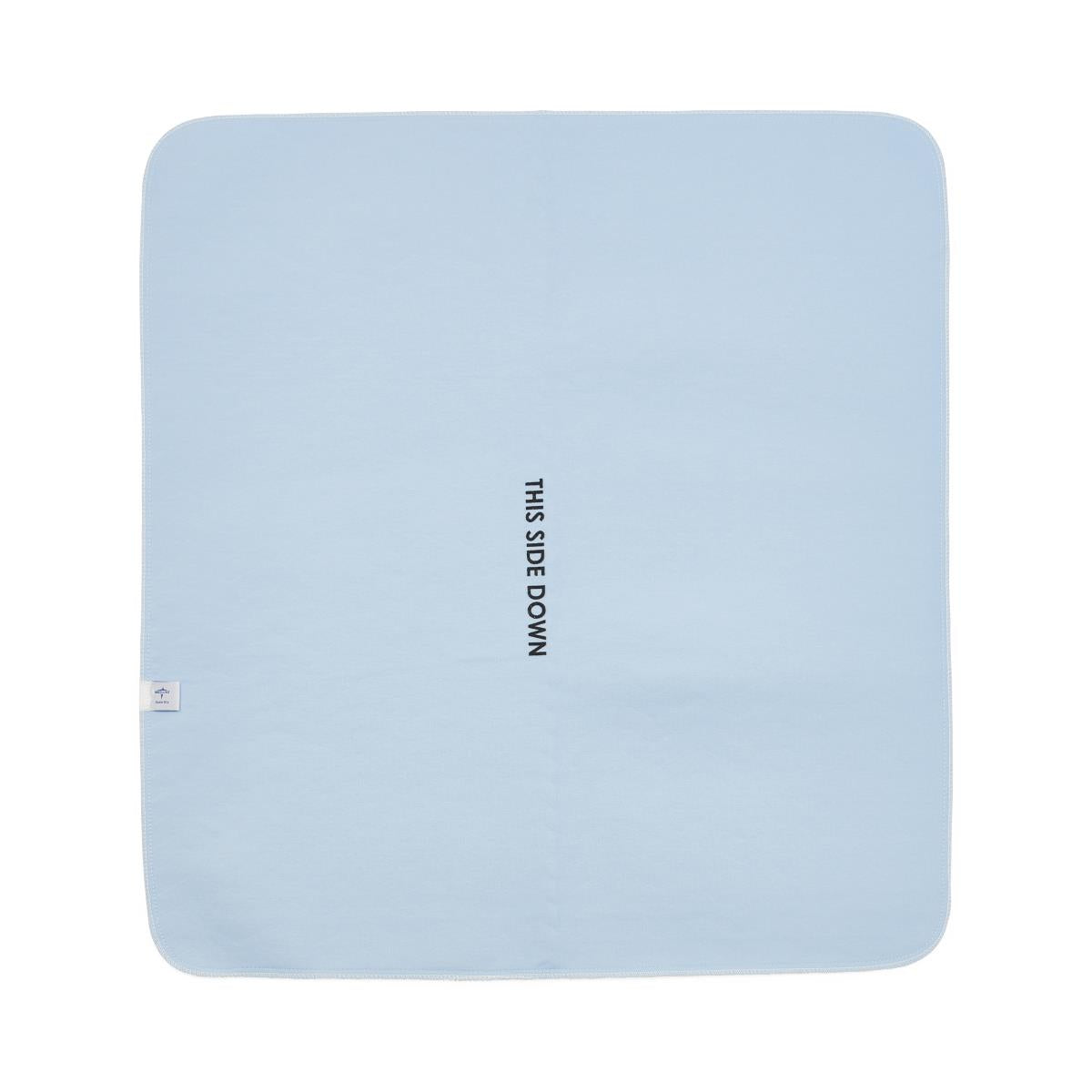 Underpad 34" X 36" Quick-dry Poly Laminated Blue Outer Cover With Green Facing