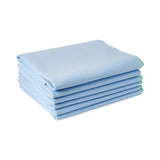 Underpad 34" X 36" Quick-dry Poly Laminated Blue Outer Cover With Green Facing