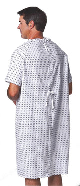 Medline Cotton/Poly Blend Patient Gowns