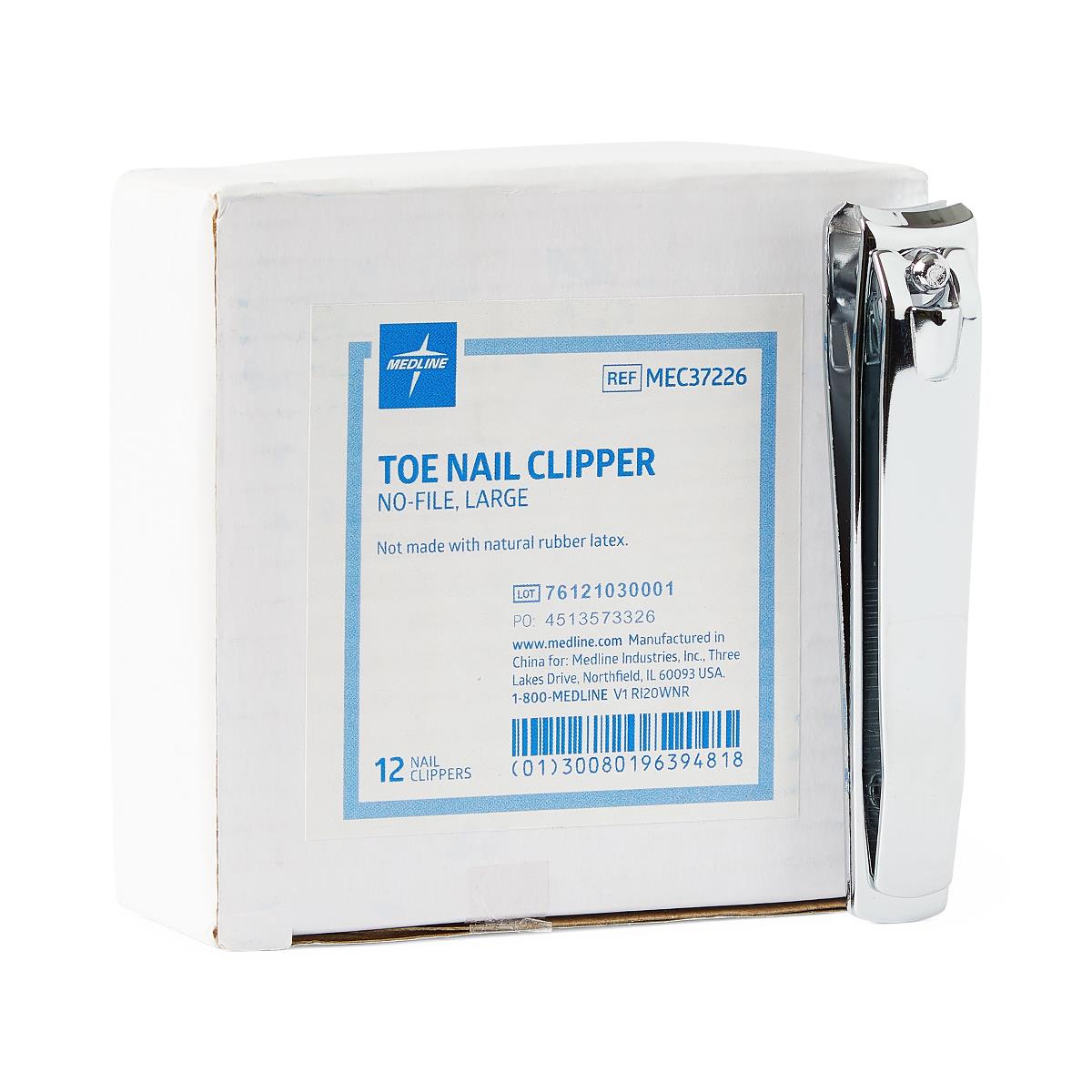 Medline Floor Grade Fingernail Clippers