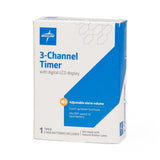Medline 3-channel Timer With Digital Lcd Display - BeHope