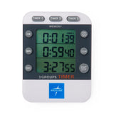 Medline 3-channel Timer With Digital Lcd Display - BeHope