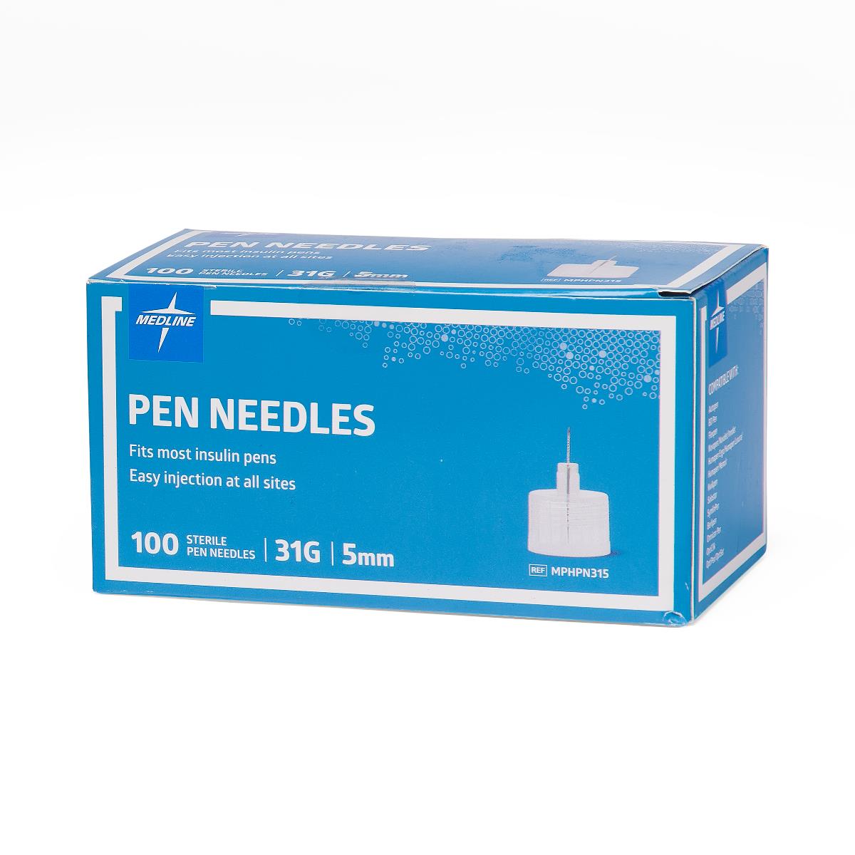 Medline Insulin and Triple Safety Pen Needles