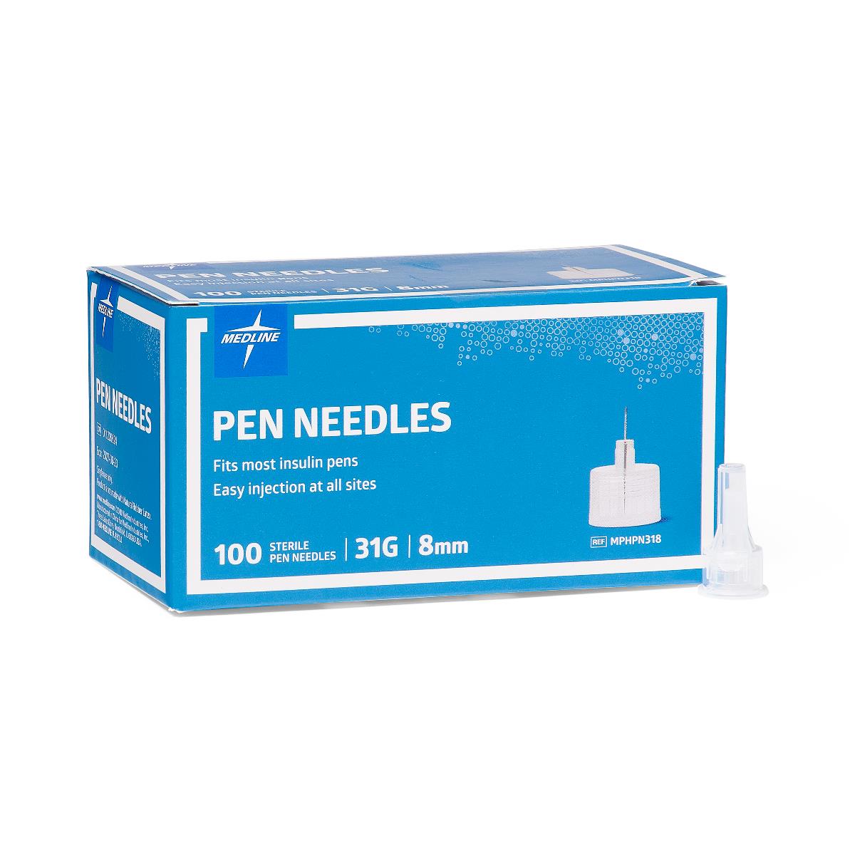 Medline Insulin and Triple Safety Pen Needles