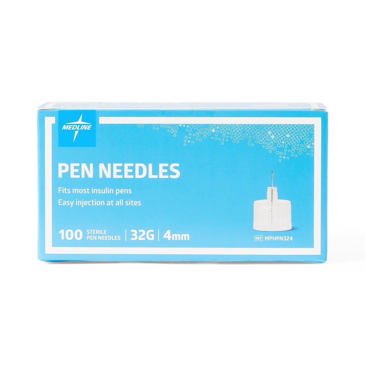 Medline Insulin and Triple Safety Pen Needles