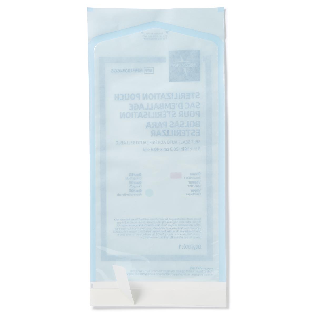 Self-Seal Sterilization Pouches for Steam and Gas Only