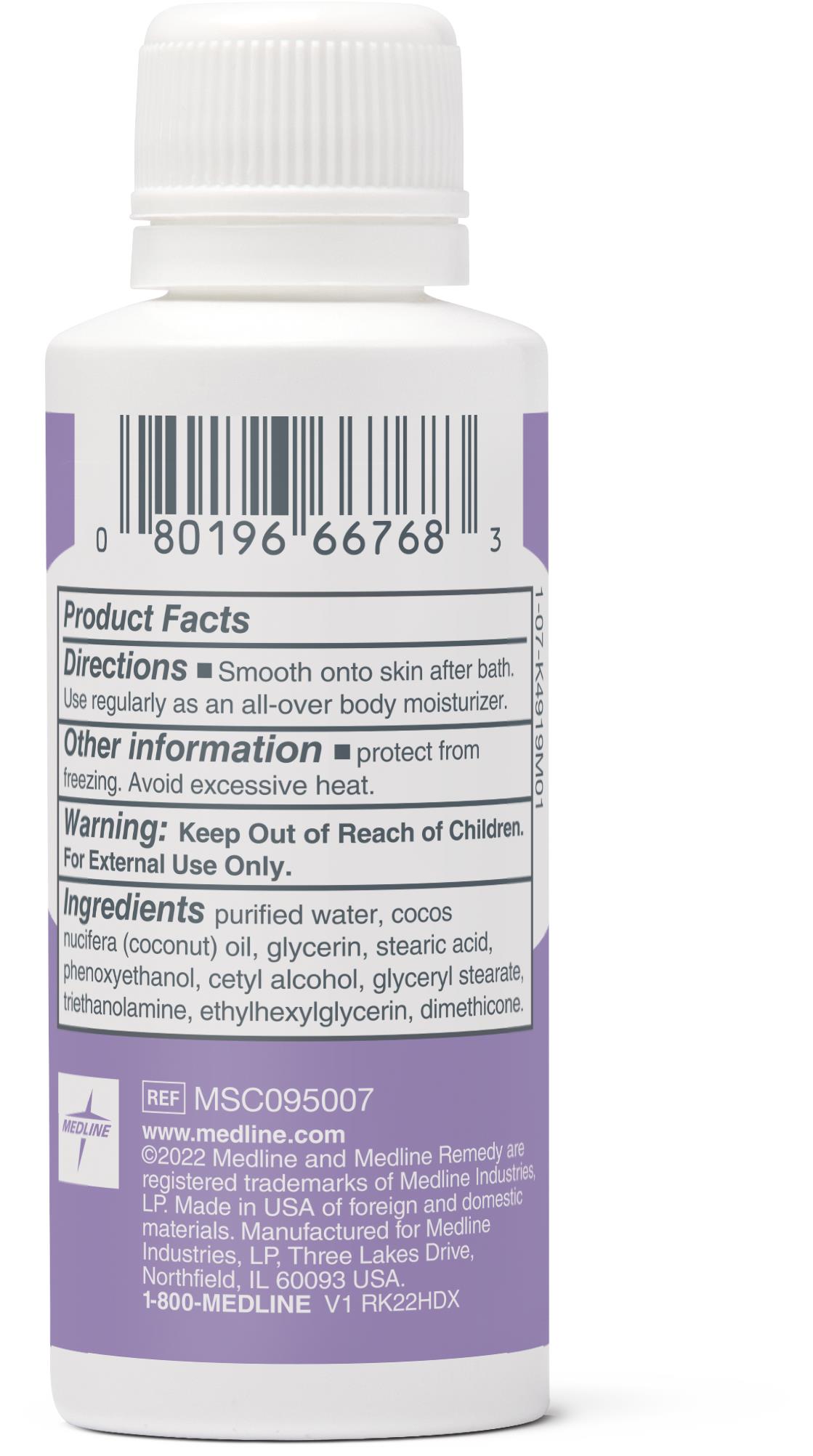 Medline Remedy Baby Nourishing Lotion