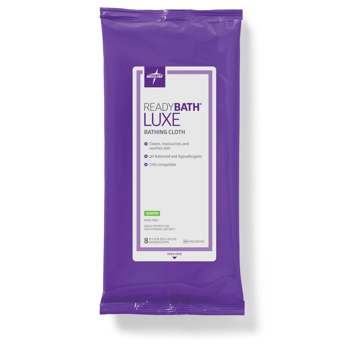 Readybath Luxe Total Body Cleansing Heavyweight Washcloths