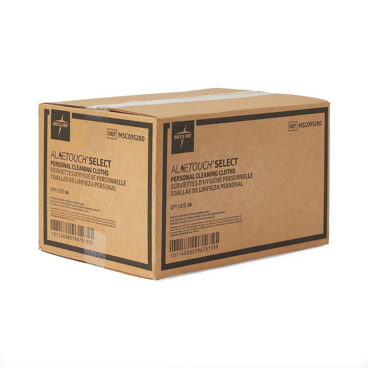 Aloetouch Select Premium Spunlace Personal Cleansing Wipes - BeHope