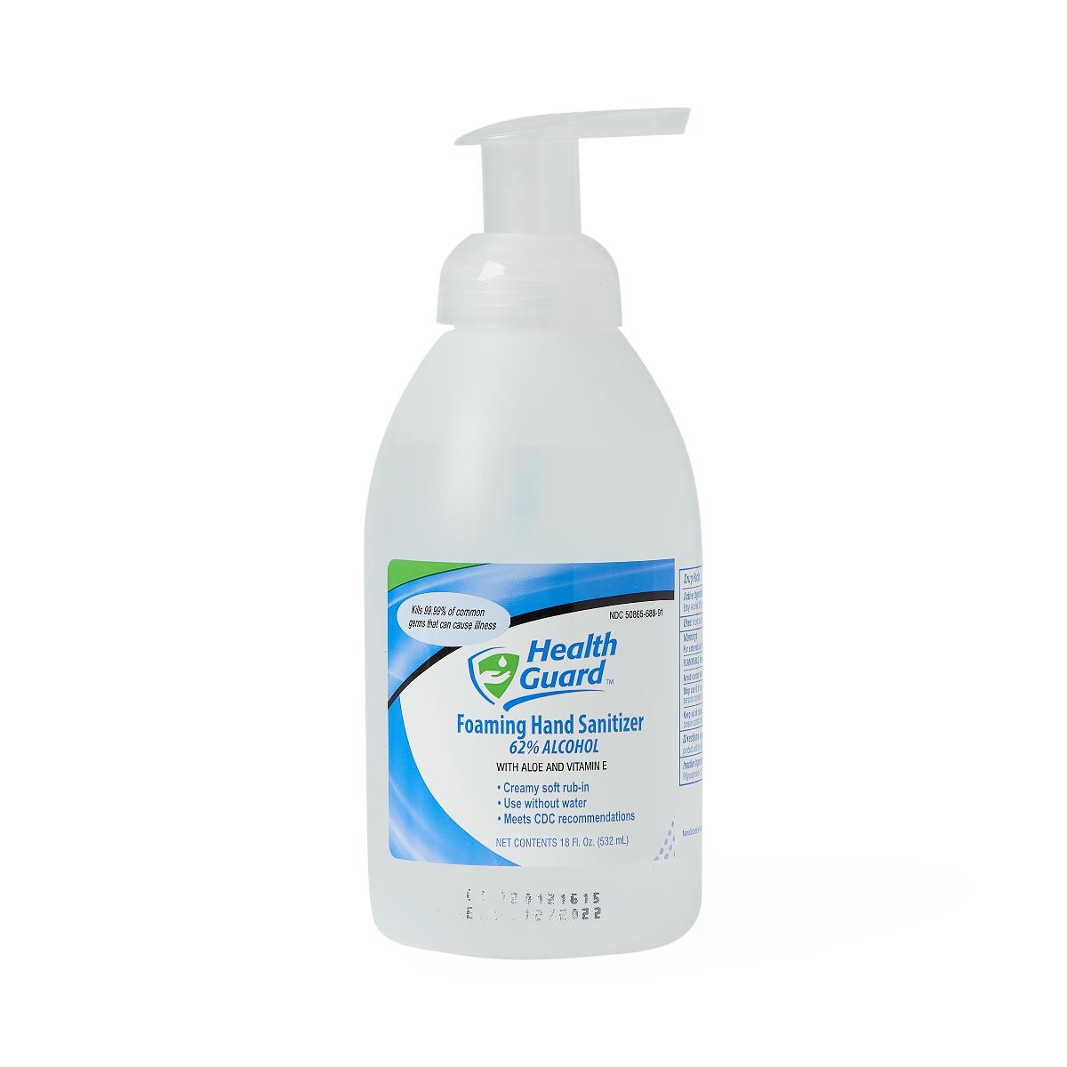 HealthGuard 62% Alcohol Foaming Hand Sanitizer