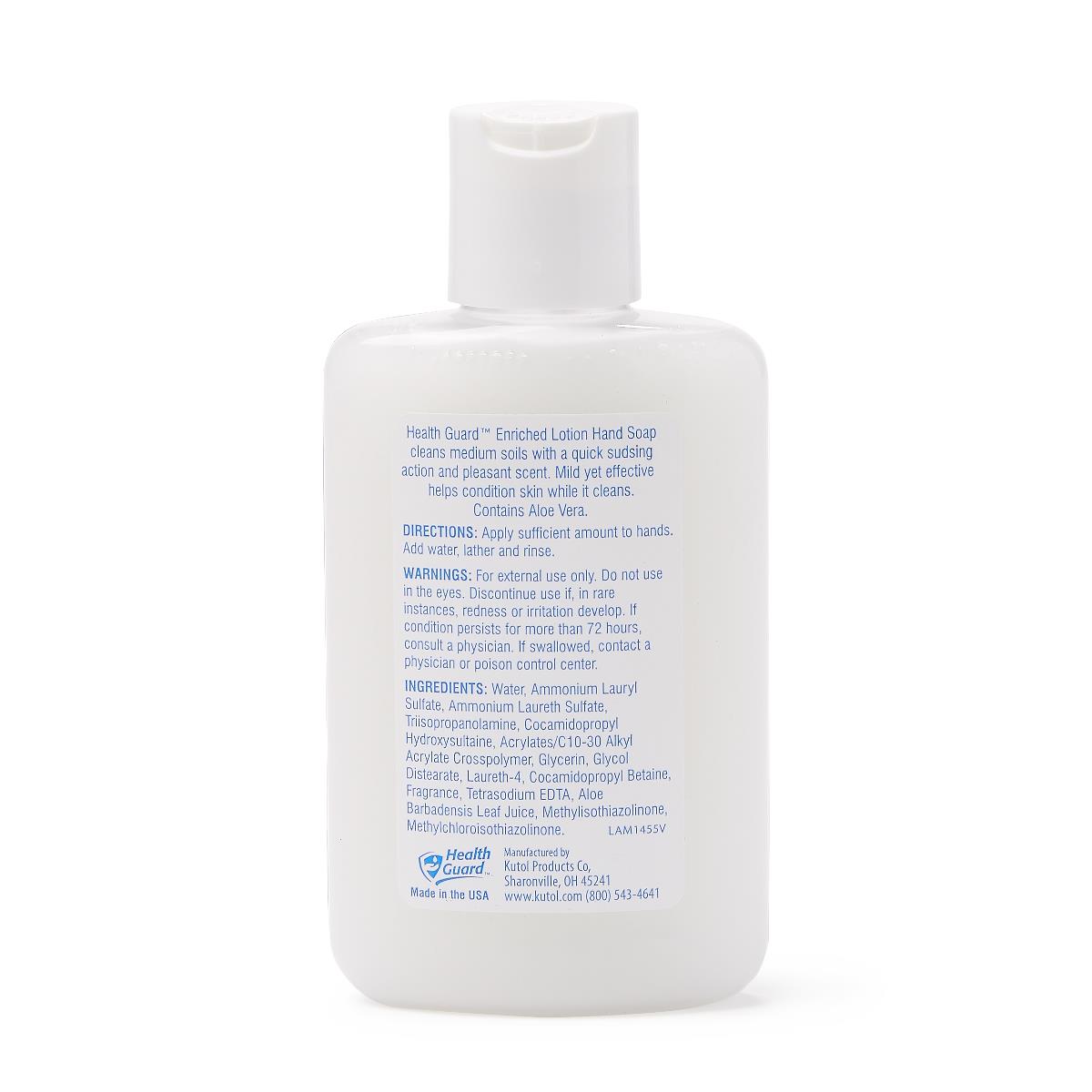 HealthGuard Enriched Lotion Hand Soap with Aloe Vera