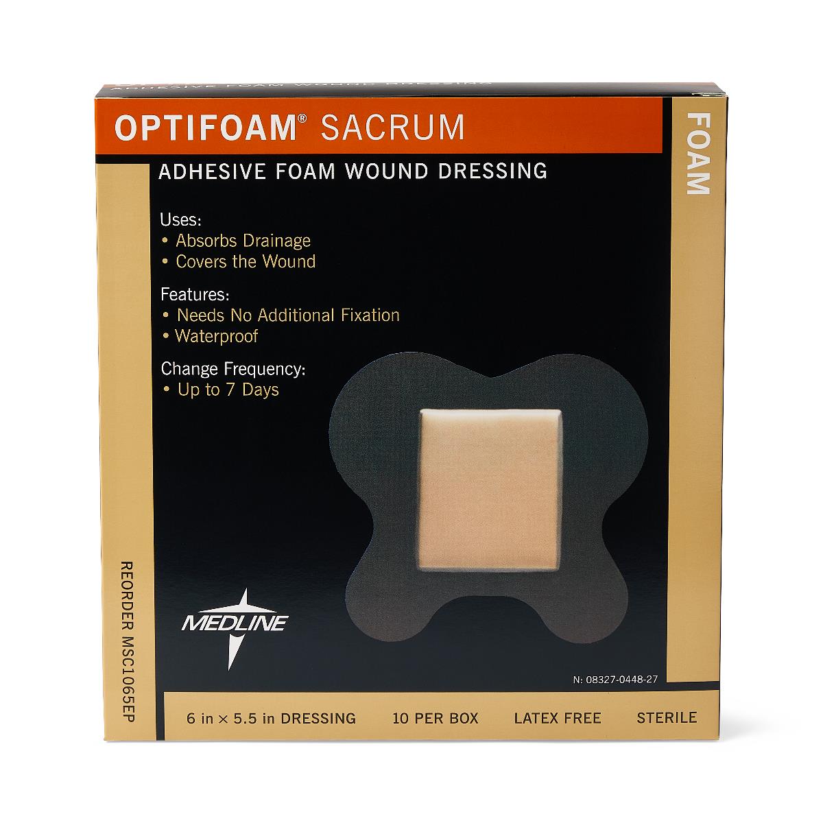 Optifoam Sacrum Adhesive Foam Wound Dressings