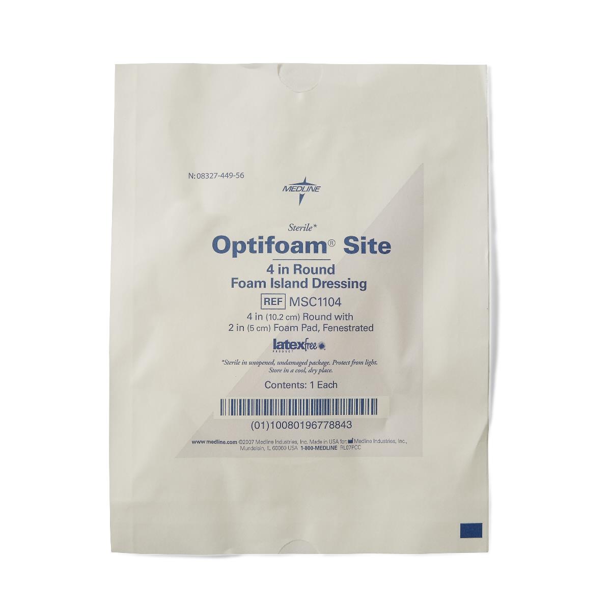 Optifoam Site Fenestrated Foam Wound Dressings - BeHope