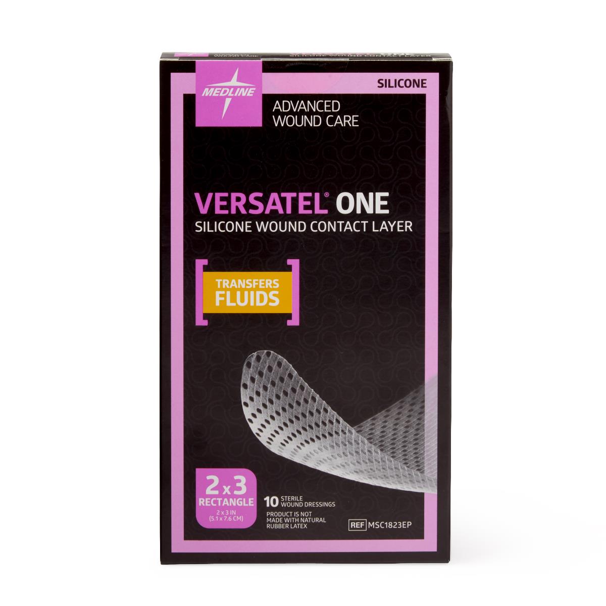 Wound Contact Layer Dressing Versatel One 3 X 4 Inch Sterile - Behope
