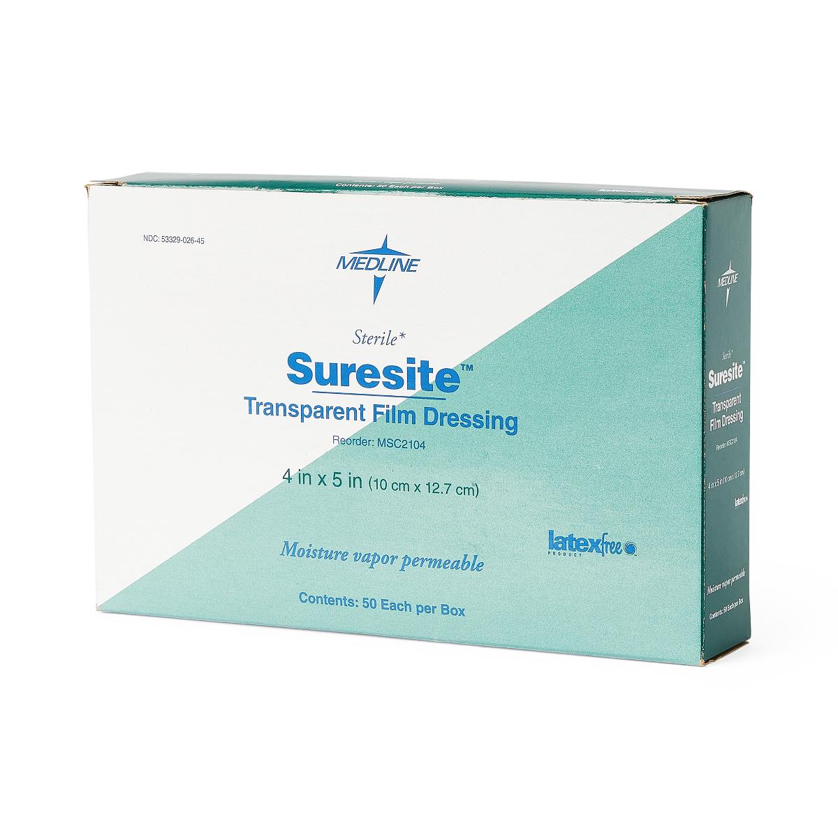 SureSite 2-Handle Transparent Dressings
